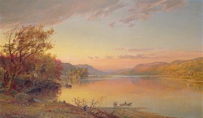 Lago George, NY, 1871 da Jasper Francis Cropsey